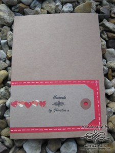 Wrapping card reverse